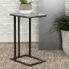 Grey and Sandy Black Accent C-Table