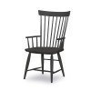 Belhaven Windsor Arm Chair (Black) (Set of 2)