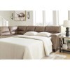 Navi Fossil Left Chaise Sectional w/ Sleeper