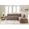 Navi Fossil Right Chaise Sectional