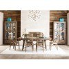 Modern Forge Laredo Dining Room Set w/ Canton Ladder Back Chairs