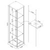 Bellatrix Mango Curio Cabinet