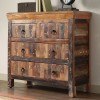 Reclaimed Wood Rustic Cabinet w/ 4 Drawers