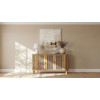 Ervine 3-Door Rope Panel Accent Cabinet