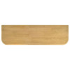 Ervine 3-Door Rope Panel Accent Cabinet