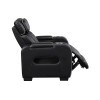 Fairway Black Power Recliner w/ Power Headrest and LED Lighting