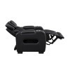 Fairway Black Power Recliner w/ Power Headrest and LED Lighting