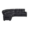 Fairway Black Power Reclining Sectional Set