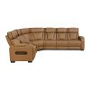 Fairway Brown Power Reclining Sectional Set