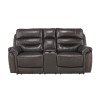 Lance Power Reclining Loveseat w/ Console and Power Headrests