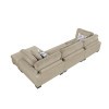 Tinley Brown 3-Piece Modular Sectional w/ Chaise