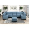 Garren 8-Piece Sectional w/ Storage and Ottoman