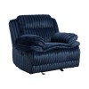 Goodland Blue Glider Recliner
