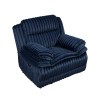 Goodland Blue Glider Recliner