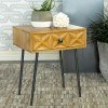 Natural Mango Accent Table
