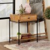 Modern Industrial Accent Table