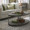 Modern View Oval Occasional Table Set