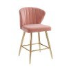 Rizgek Counter Height Chair (Pink)