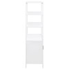 Amherst Tall Accent Cabinet (White)