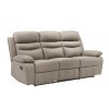 Hancock Latte Reclining Sofa