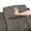 Muncie Brown Reclining Living Room Set