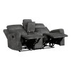 Muncie Dark Gray Reclining Living Room Set