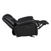 Ellicott Black Glider Recliner