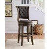 Glison Counter Height Chair (Charcoal)