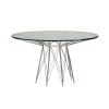 Modern Glacier Axel Round Dining Table