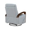 Margerie Gray Swivel Glider Recliner