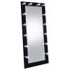 Zayan Floor Mirror w/ LED Lights (Black)