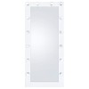 Zayan Floor Mirror w/ LED Lights (White)