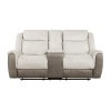 Harriette Beige Reclining Living Room Set