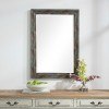 Owenby Rustic Silver and Bronze Mirror