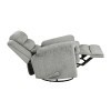 Oxford Gray Swivel Glider Recliner