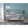 Lurel Bedroom Set w/ Marianne Sleigh Queen Metal Bed