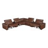 Sutton 7-Piece Modular Power Reclining Sectional w/ Power Headrests and Charging Ports