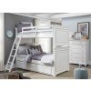 Canterbury Bunk Bedroom Set (Natural White)