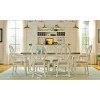 Summer Hill Rectangular Dining Set w/ Pierced Chairs (Cotton)