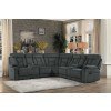 Rosnay Reclining Sectional (Gray)