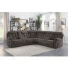 Rosnay Reclining Sectional (Chocolate)