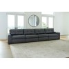 Brindley Pier Fog Modular Living Room Set
