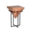 Layover Accent Table (Natural/ Iron)