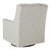 Kambria Swivel Glider Accent Chair (Fog)
