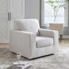 Olwenburg Taupe Swivel Accent Chair