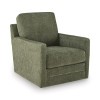 Dishford Evergreen Swivel Accent Chair
