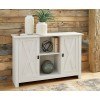 Turnley Accent Cabinet (Distressed White)