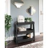 Blariden Shelf Accent Table (Metallic Gray)