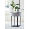 Sethlen Accent Table w/ Wireless Connectivity and LED Lighting