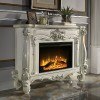 Versailles Fireplace (Bone White)